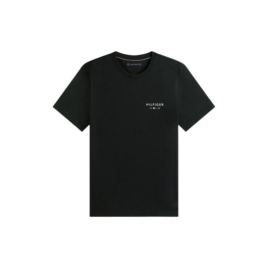 Black Cotton T-Shirt