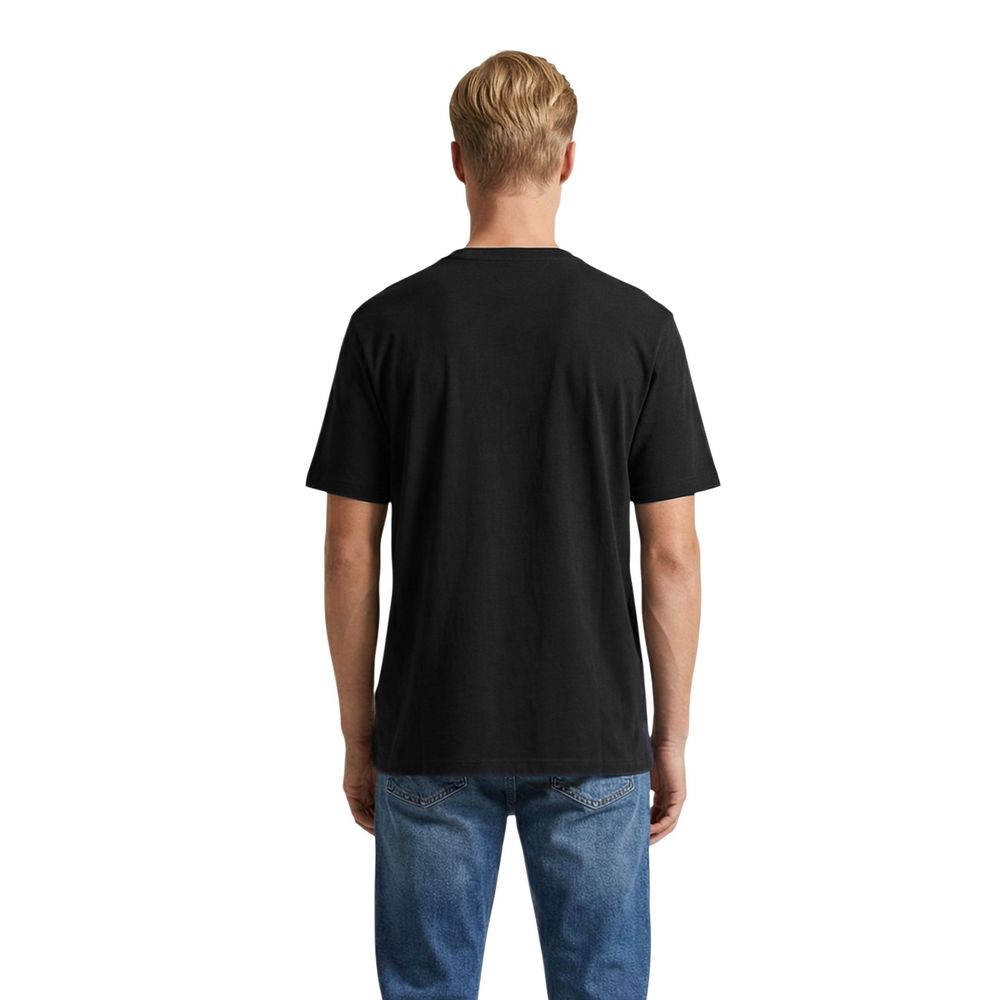 Black Cotton T-Shirt