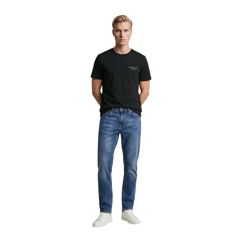 Black Cotton T-Shirt