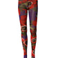 Multicolor Floral Nylon Tights Stockings Socks