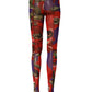 Multicolor Floral Nylon Tights Stockings Socks
