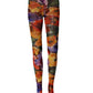 Multicolor Floral Nylon Tights Stockings Socks