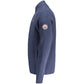 Blue Polyester Men's Sweatshirt