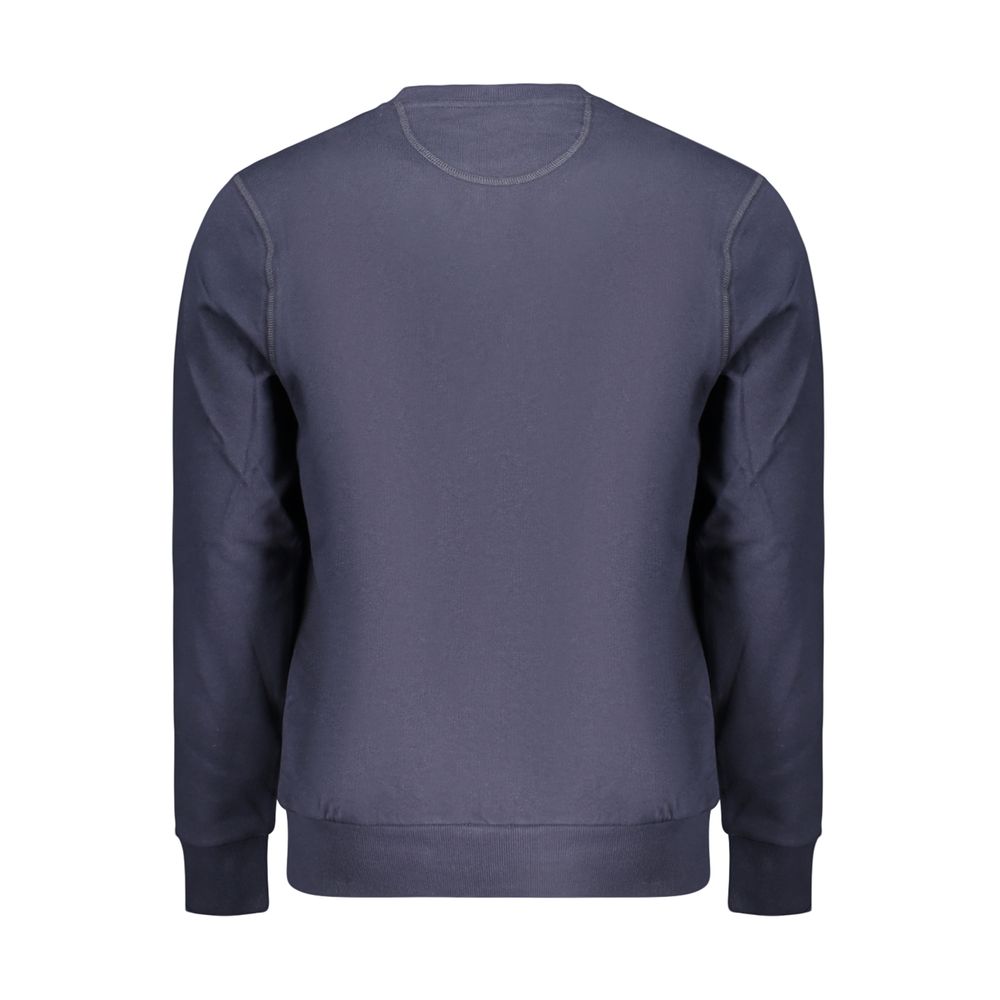 Blue Cotton Men's Sweatshirt