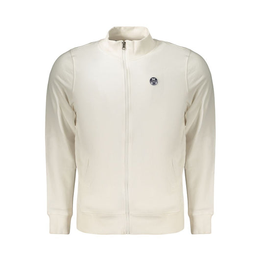 White Cotton Men's Sweatshirt