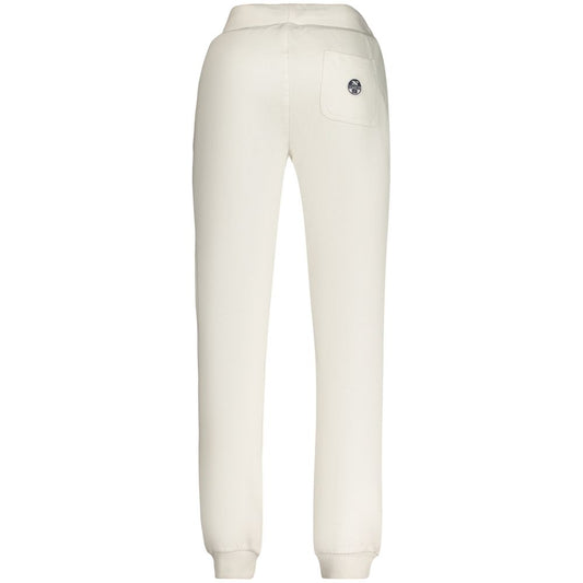 White Cotton Men's Trousers