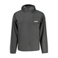 Black Polyester Men's Jacket