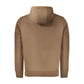 Brown Cotton Men's Sweatshirt