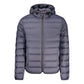 Blue Poliammide Mens Jacket