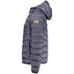Blue Poliammide Mens Jacket