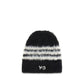 Black Recycled Polyamide Beanie