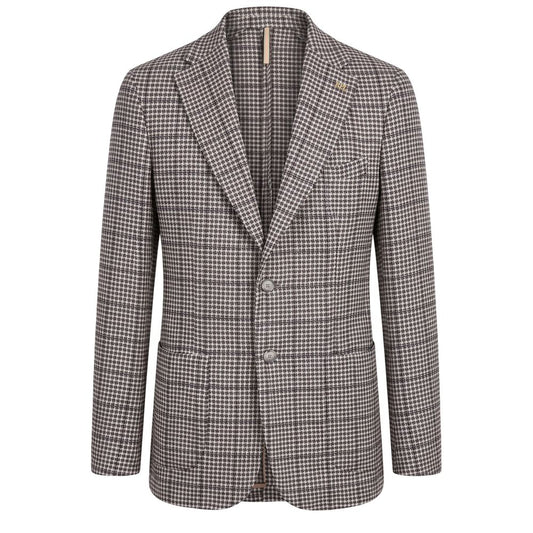 Blue Cotton Men Jacket