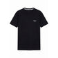 Black Cotton Men T-Shirt