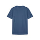 Blue Cotton Men T-shirt