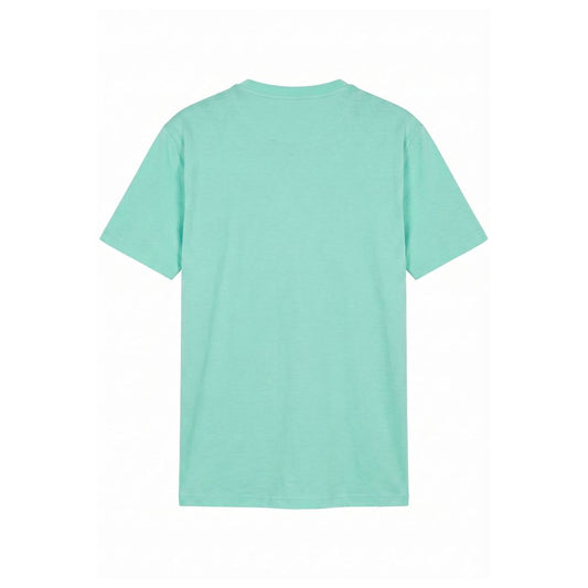 Green Cotton Men T-Shirt