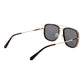 Brown Metal Sunglasses