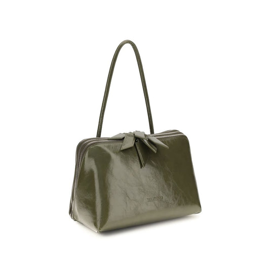 Bicolor Calf Leather Bos Taurus Shoulder Bag