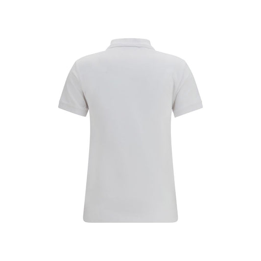 White Cotton Polo Shirt