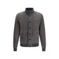 Brown Calf Leather Bos Taurus Bomber