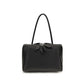 Black Calf Leather Bos Taurus Shoulder Bag