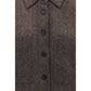 Brown Cashmere Dress Shirt