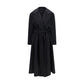 Black Wool Oves Aries Coat