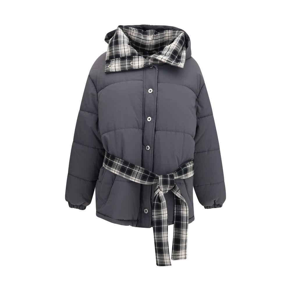 Gray Polyamide Jacket
