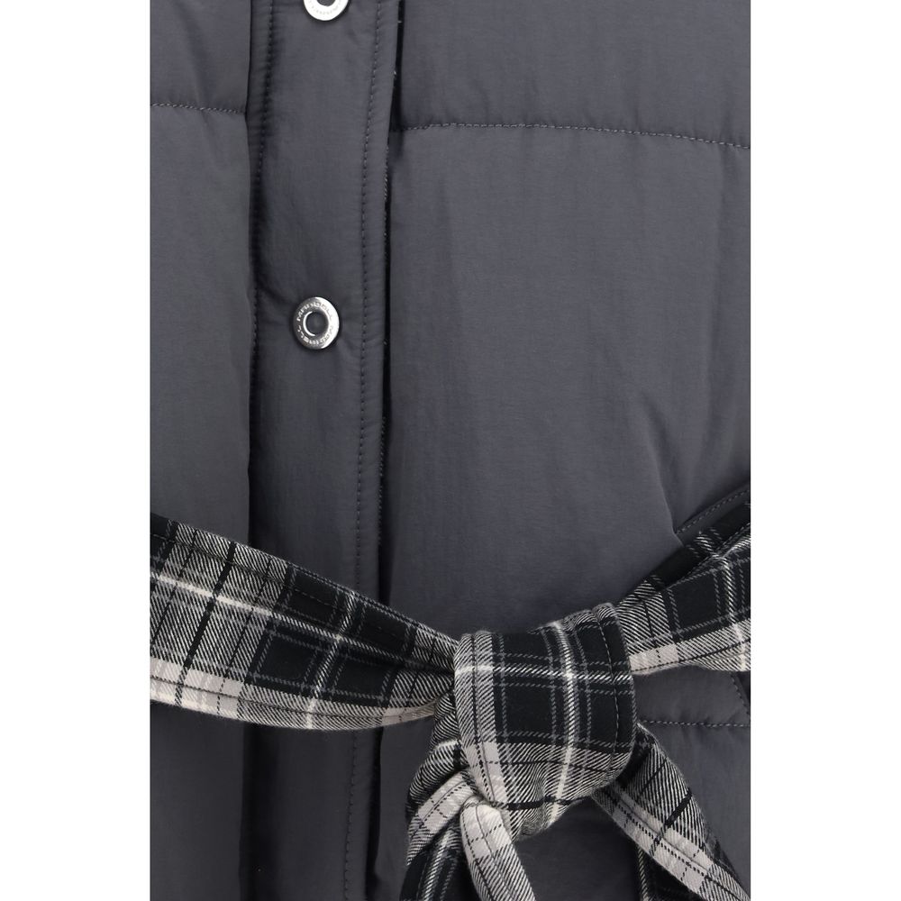 Gray Polyamide Jacket