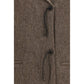 Brown Wool Oves Aries Full-Length Jacket