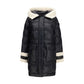 Black Polyamide Full-Length Jacket