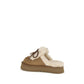 Brown Suede Leather Slippers