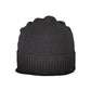 Black Wool Men's Cap
