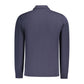Blue Cotton Men's Sweatshirt