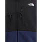 Blue Polyester Full-Length Jacket