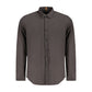 Black Cotton Men's Shirt