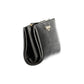 Black Polyurethane Women's Wallet