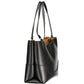 Black Polyurethane Women's Bag
