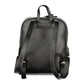 Black Polyurethane Women Backpack