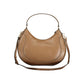 Brown Polyurethane Women's Bag