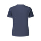 Blue Cotton Woman T-Shirt