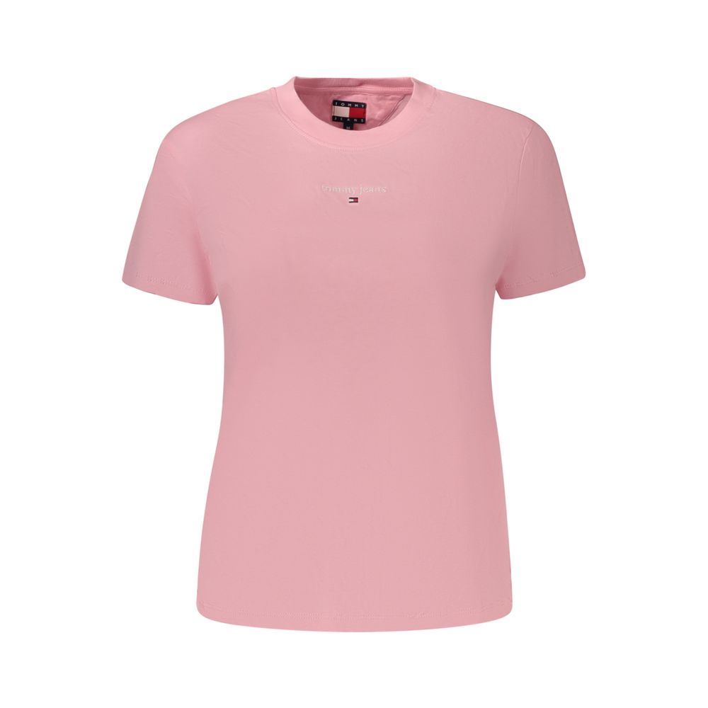 Pink Cotton Women's T-Shirt