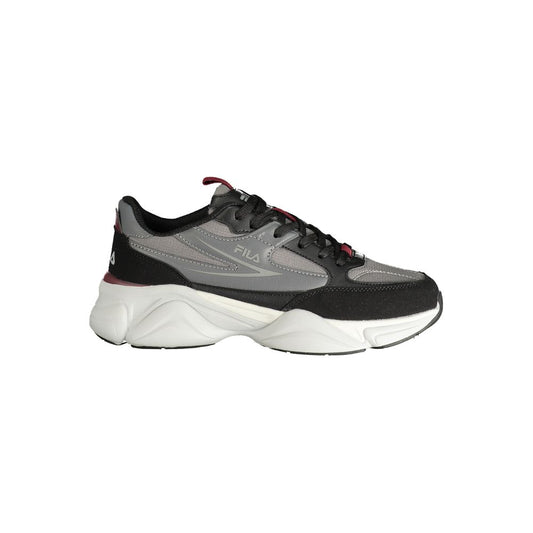 Gray Polyurethane Women Sneaker
