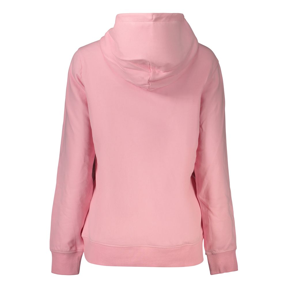 Pink Cotton Womens Sweatshirt