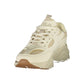 White Polyester Men's Sneaker