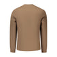 Brown Cotton Men's T-Shirt
