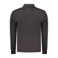 Black Cotton Polo Shirt