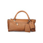 Brown Polyethylene Handbag