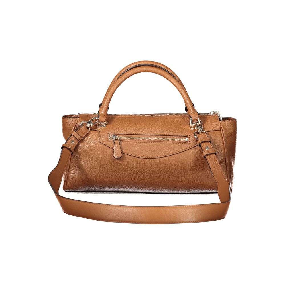 Brown Polyethylene Handbag