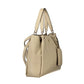 Beige Polyethylene Handbag