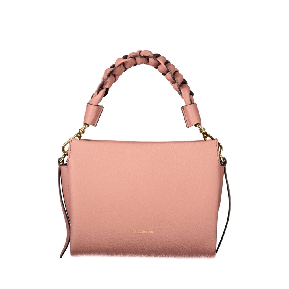 Pink Leather Handbag